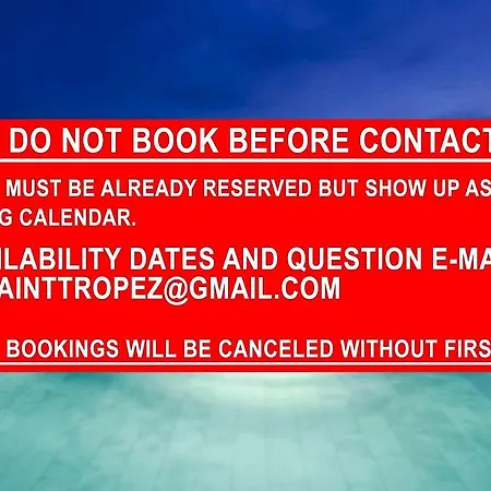 Overlooking The Sea Is Ideally Located In The Private Secure Area * 圣特罗佩